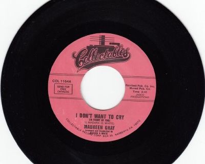 MAUREEN GRAY & GROUP ~ I Don't Want To Cry*Mint-45 !