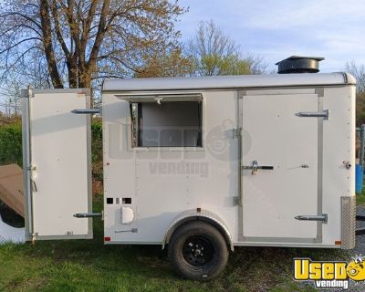 2024 6' x 10' Food Concession Trailer | Mobile Street Vending Unit