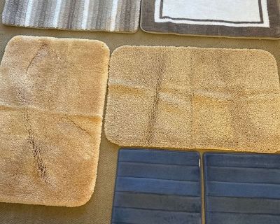 Small area or bath rugs