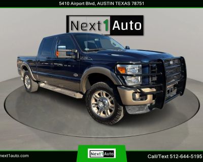 2014 Ford F250 Super Duty Crew Cab King Ranch Pickup 4D 6 3/4 ft