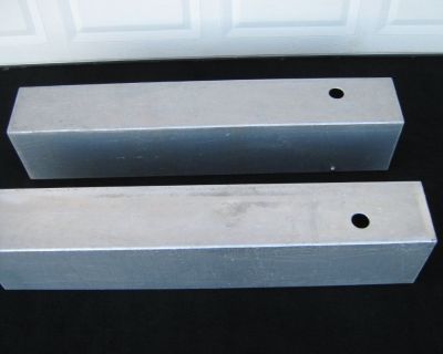 Two Aluminum Tanks For A Boat Or Small Airplane