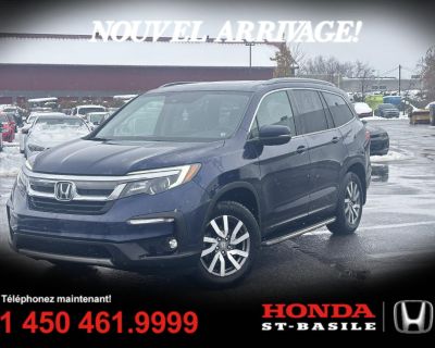 Honda Pilot 2021 EX-L + CERTIFIED + WARRANTY + AWD + CARPLAY + NAVI + ROOF + WOW
