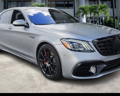 Used 2018 Mercedes-Benz S-Class S 63 AMG