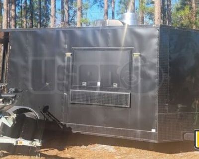 Like New - 2022 8.5' x 14' Kitchen Food Trailer with Fire Suppression System