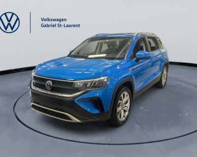 Model 2022 Volkswagen Taos Exterior color Blue Interior color Black Kilometers 56,001km Stock # V3286 Engine Traction int grale Transmission Automatique Fuel Carburant Size 1.5T Cylinders St-Laurent (Montr al) -->. Volkswagen Taos COMFORTLINE 2022 2022 TAOS COMFORTLINE 1.5T LEATHERETTE SEATS, FRONT ASSIST, PANORAMIC SUNROOF, HEATED SEATS, HEATED MIRRORS, CARPLAY, BLUETOOTH, KEYLESS ENTRY, PUSH ...