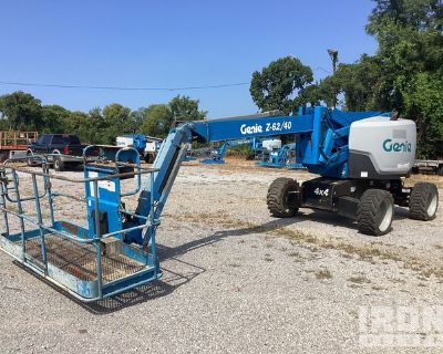 2016 Genie Z-62/40 4WD Diesel Articulating Boom Lift