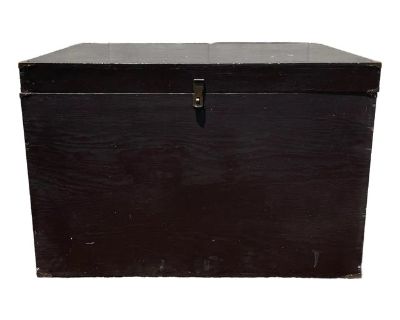 Trunk Vintage Storage Steamer Coffee Table Wood Boho Beach Cottage Bench
