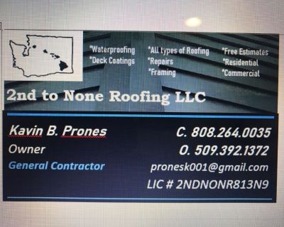 2nd to None Roofing LLC