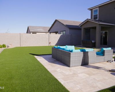 5542 W MOODY Trail. Property for Rent in Laveen, AZ for $3,000 with 5 bedrooms and 3 full baths. This 2,689 square foot property was built in 2024 on a lot size of 0.14.. ALSO FOR SALE: MLS # 6924517 Built in 2024, this stunning two-story home showcases an open kitchen that seamlessly connects to the family room and opens to a covered patio, perfect for indoor-outdoor living. The backyard is fu...