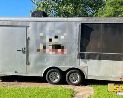 Cargo Mate 8' x 20' Food Concession Trailer with Screened Porch