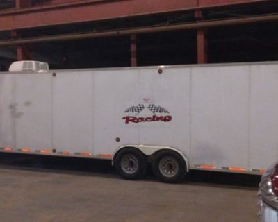 36ft S&S enclosed trailer. Trade for clean stepdeck trailer