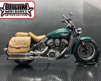 2018 Indian Motorcycle Scout Metallic Jade, YOU ARE LOOKING AT A 2018 INDIAN SCOUT WITH 501 MILES ON IT. IT IS METALLIC JADE IN COLOR AND POWERED BY A 1133CC FUEL INJECTED ENGINE AND 6 SPEED TRANSMISSION. THE BIKE COMES WITH 2 KEYS. LEATHER SADDLEBAGS ($1,049.95) HAVE BEEN ADDED TO THE BIKE. THERE ARE NO SCRATCHES, DENTS, OR DINGS THAT I CAN FIND. THE CHROME AND ALUMINUM ARE IN GOOD CONDITION W...