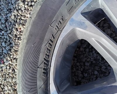 Set of four mustang wheels