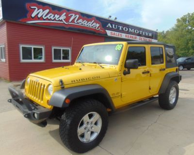 Used 2008 Jeep Wrangler Unlimited Rubicon 4WD Automatic