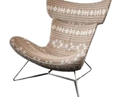 1990s Mid-Century Lounge Chair in the Style of Imola Chair by Henrik Pederson