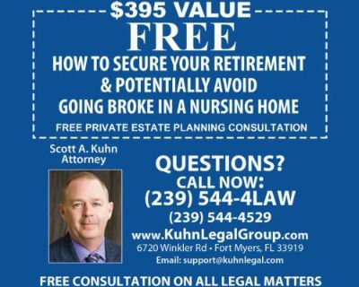 Secure quality healthcare without depleting savings or burdening your family. Medicaid planning maximizes eligibility, preserves assets. Our expert team provides comprehensive support, guiding you through complex Medicaid rules. Plan now for your long-term care needs. Schedule a consultation today for a secure financial future." A+ BBB Rating.

 

Scott A Kuhn - Attorney Kuhn Law Firm A+ BBB RA...