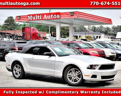 Used 2012 Ford Mustang V6 Convertible