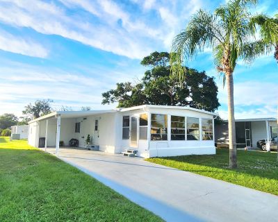 2 Bedroom 2BA 750 ft Furnished Mobile Home For Sale in Port St Lucie, FL