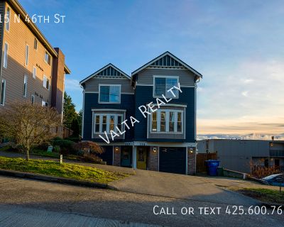 4 Bedroom 2BA Furnished Townhouse For Rent in Seattle, WA