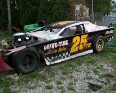 sportsman racecar/and 28' enclosed trlr.