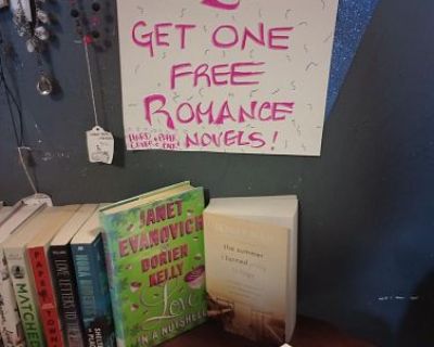 Cats! Books! Romance novel BOGO!