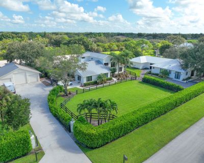 14965 Oatland Court. Property for Rent in Wellington, FL for $45,000 with 4 bedrooms and 3 full baths, 1 half bath. This 2,855 square foot property was built in 1984.. SEASONAL FARM RENTAL OFFERING. PRICE REFLECTS THE MONTHLY RATE FOR THE HOUSE & ENTIRE BARNS INCLUDING 1 BEDROOM APARTMENT. 4 MONTH MINIMUM LEASE TERM IS REQUIRED. Inviting equestrian property with everything you need to enjoy the...