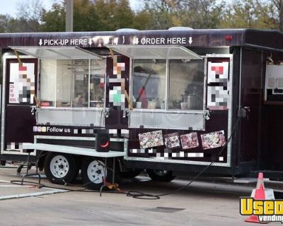 Well Equipped - 2022 8' x 18' Mobile Kitchen Food  Concession Trailer