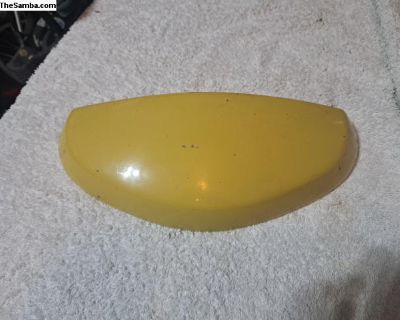 License plate light cover