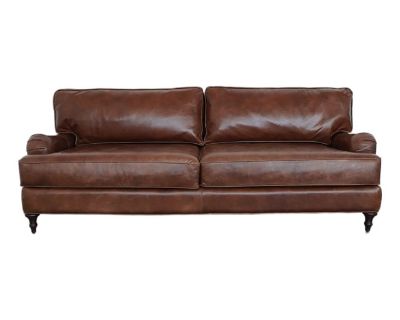 Ballard Designs Wynne Leather Sofa