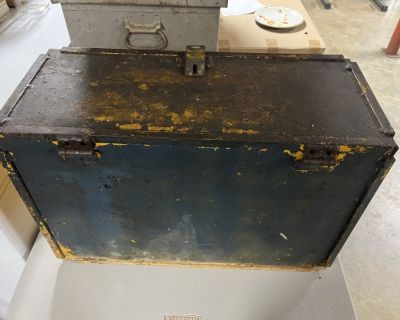 FS Small Steel Toolbox or Chest for Tractor or Trailer