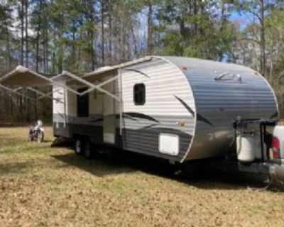 2016 Z-1 Cross Roads Spacious and livable, in good condition, and ready for the road 2016 self-contained 25' Z-1 by Crossroads trailer. We've had a lot of fun with this one, but with age and health catching up we can no longer go out West for several months to the BLM Lands, dry camp, and ride the trails or take several-month outings. We now have a smaller camper for shorter and not as ambitiou...