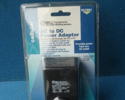 NEW BELL CELLULAR AC-DC POWER ADAPTOR
