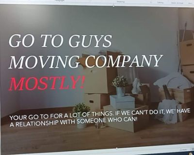 GO TO GUYS moving services