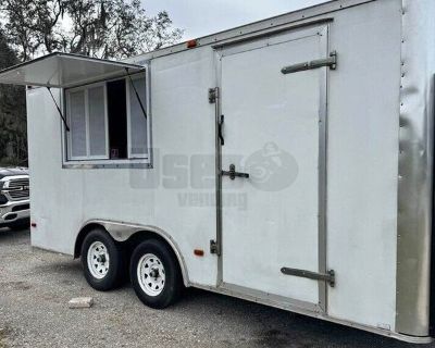 2018 - 8' x 16' Food Concession Trailer | Mobile Food Unit