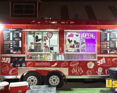 2024 8' x 16' Kitchen Food Trailer | Food Concession Trailer