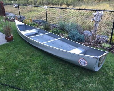 WANTED: Aluminum Sqaure back / flatback Canoe