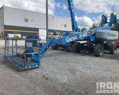 2016 Genie S-65 4WD Diesel Telescopic Boom Lift