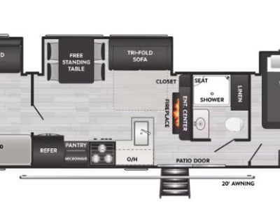 2026 KEYSTONE RV HIDEOUT 38BTH