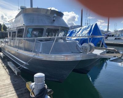 2007 Nichols Custom 38FT Aluminum Catamaran Boat