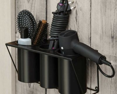 Wall Mount Hair Dryer Holder (NEW)