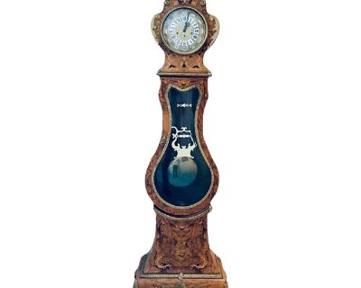 1980s Franz Hermle Le Ore Rare Italy Germany Grandfather Clock