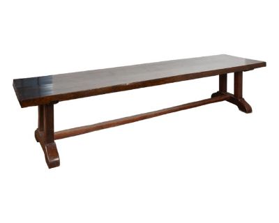 19th Century Philippine Elmwood 12' Long Dining Table