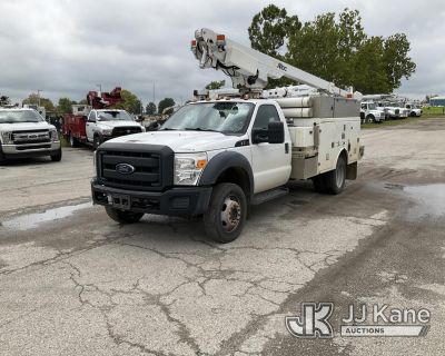 Used 2012 Ford F450 4x4 Boom, Bucket, Crane in Kansas City, MO