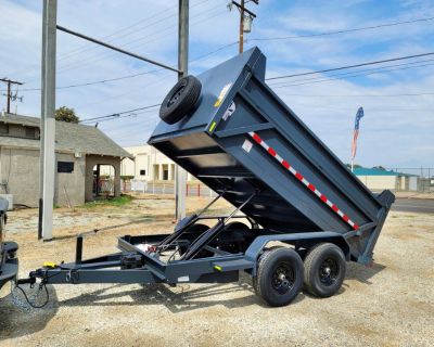 12x4 HD Equipment Dump Trailer