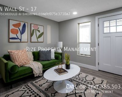 720 N Wall St. 6 Weeks FREE Your New Home Awaits! Home is equipped with evaporative cooling. Welcome to The Ashwell Apartments in Salt Lake City . Behind our secured entryways and covered on-site parking, you ll find stylish apartment homes featuring brand-new finishes, including sleek vinyl flooring, quartz or granite countertops, and undermount farm-style sinks (in select homes). Residents en...