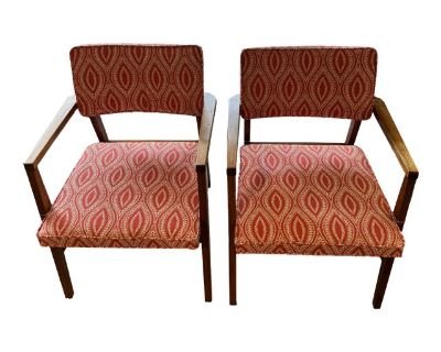 1950s Vintage Mid-Century Teak Chairs