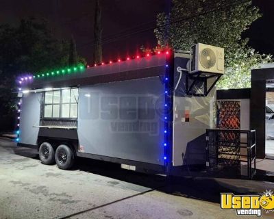 NEW - 2024 8' x 20' Kitchen Food Concession Trailer | Mobile Food Unit