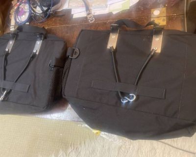 Bicycle and Recumbent Camping Pannier bags