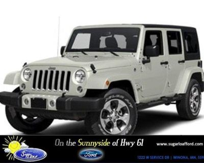 2017 Jeep Wrangler Unlimited 4X4 Sahara 4DR SUV