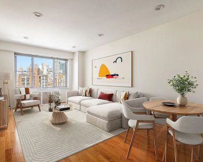 Lease term: Month to Month. $2000/month 1 Month Security Deposit. Furnished Rental. This exceptional one-bedroom on the 24th floor offers unobstructed western views of the Empire State Building, One Vanderbilt, and some of the most stunning sunsets youll ever experience. The expansive living / dining area features hardwood floors , creating a sophisticated and welcoming ambiance.. Parking High ...